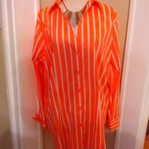 Cool Worthington woman's blouse 22W stretch